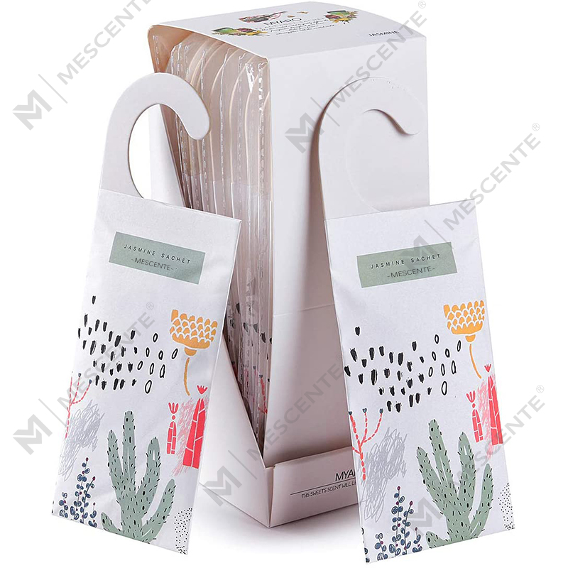 M&Scent Dearadh Nua Saincheap Málaí Sicíní Scentáilte ar Crochta, Sicíní le Scented Wardrobe