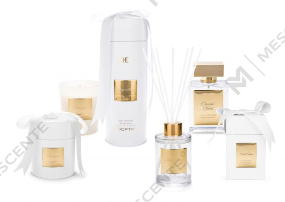 M&Scente Luxury Lipéad Príobháideach Coinnle Soighe Scente A29261-2
