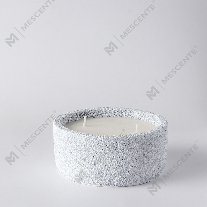 Lógó Só Lámhdhéanta M&Scent Coinnle Piléir Spioradálta Gloine Scented Le Criostail, Coinneal 3 Chill