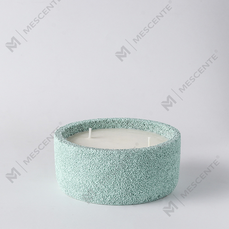 Lógó Só Lámhdhéanta M&Scent Coinnle Piléir Spioradálta Gloine Scented Le Criostail, Coinneal 3 Chill