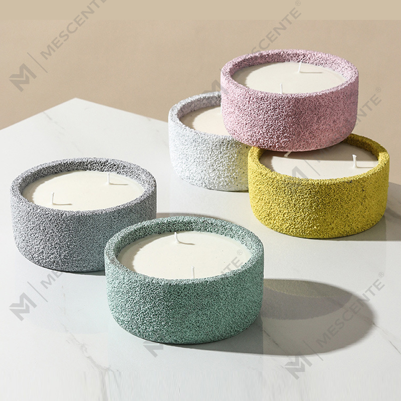 Lógó Só Lámhdhéanta M&Scent Coinnle Piléir Spioradálta Gloine Scented Le Criostail, Coinneal 3 Chill