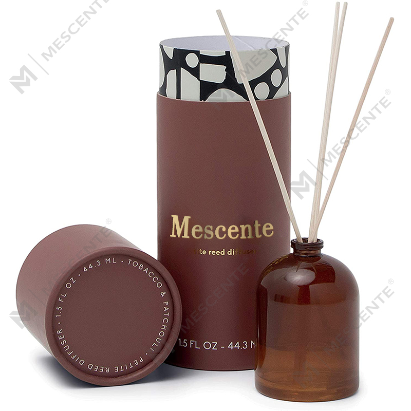 Só M&Scent Saincheaptha Buidéal Gloine Rós Mór Óir Bláth Lipéad Príobháideach Difuser Giolcach Leachtach Le Bosca Bronntanais