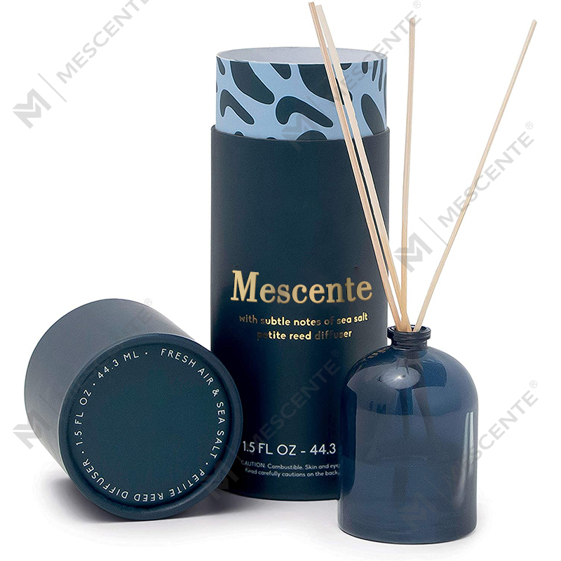 Só M&Scent Saincheaptha Buidéal Gloine Rós Mór Óir Bláth Lipéad Príobháideach Difuser Giolcach Leachtach Le Bosca Bronntanais
