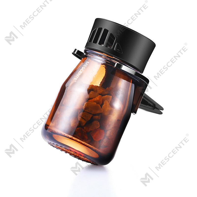 M&Scent Orgánach Lógó Saincheaptha Mini Cumhráin Gluaisteán Buidéil Freshener Aeir, Caidéal Aeir Do Gluaisteán
