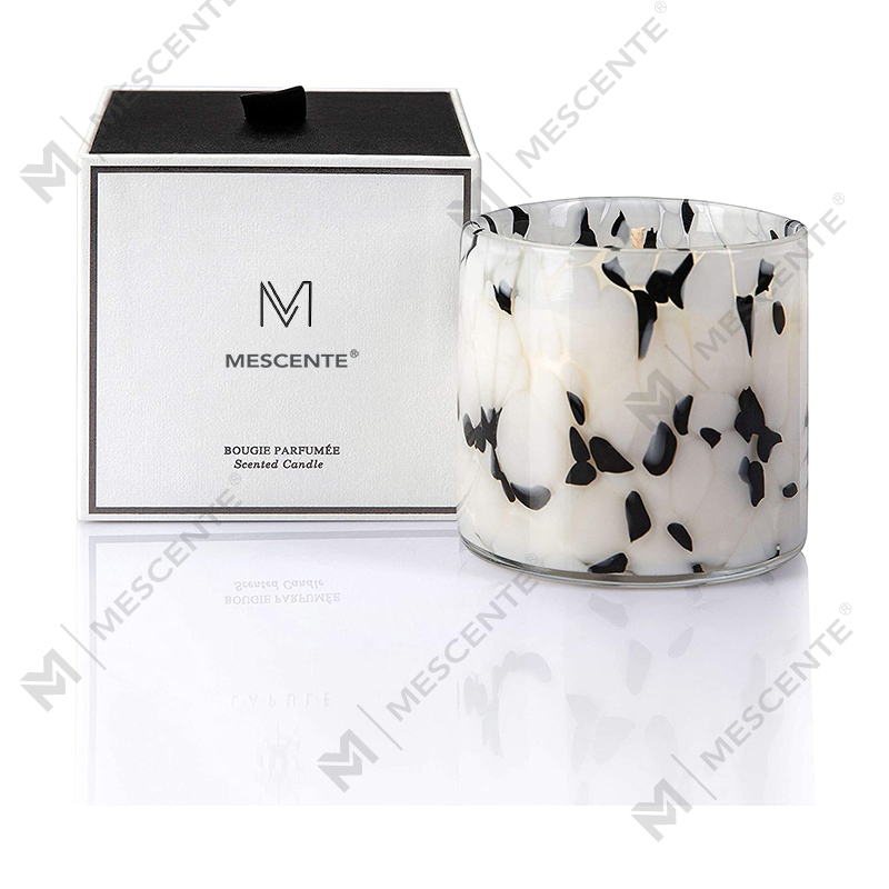 M&Boladh Mórdhíola Mórdhíola Só Móra Caife Saincheaptha Lavender Coinnle Láidre Scentáilte Bronntanas ar Bhulc