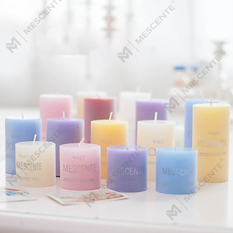 Tá Coinnle Céir Soighe Scented Neamhdhíobhálach don Chomhshaol