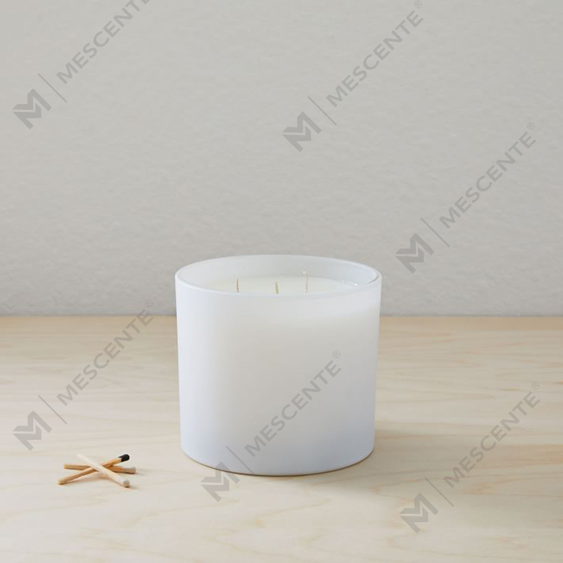 M&SCENT Nollag Nádúrtha a Úsáidtear go forleathan Próca Gloine Coinneal Céir Soighe Scented le Bosca Fillte