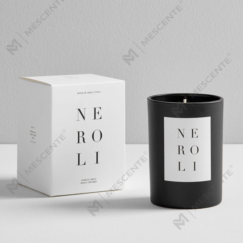 Jar Gloine Maisiú Baile an Chustaim Candle Céir Soighe Scented