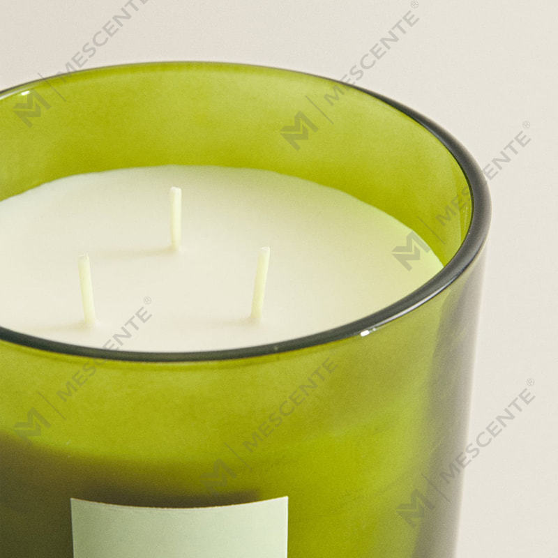 Cóisir M&Boladh Lig do scíth Coinneal Sandalwood Scent, Coinnle Fir In-Athlíonta A29273