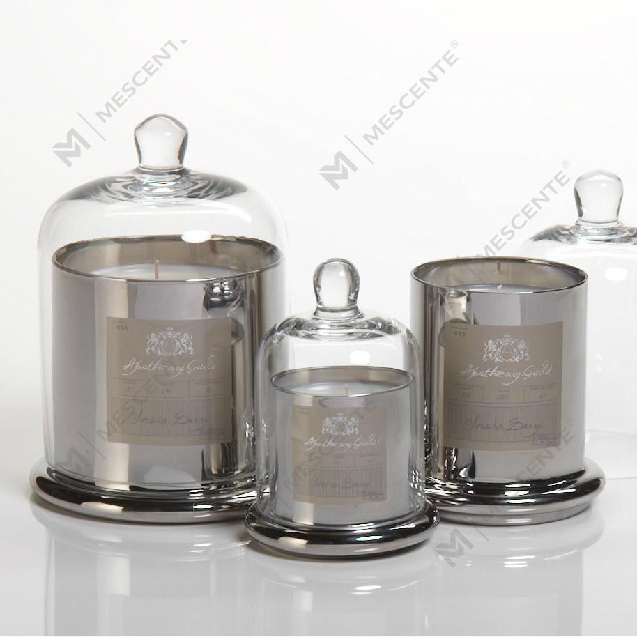 Bainise Rómánsúil Maisiúil M&Boladh Bell Jar Clúdach Cruinneachán Gloine Coinneal Scented A29275