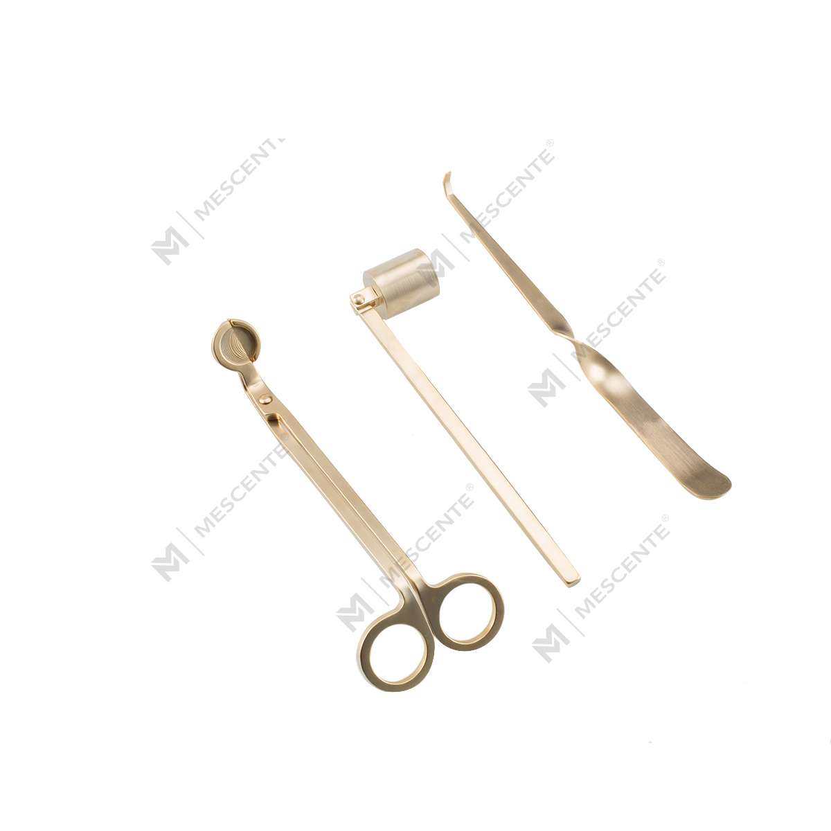 Snuffer Wick Coinneal Mescente Gold Set Le Bosca Bronntanais A991330-1