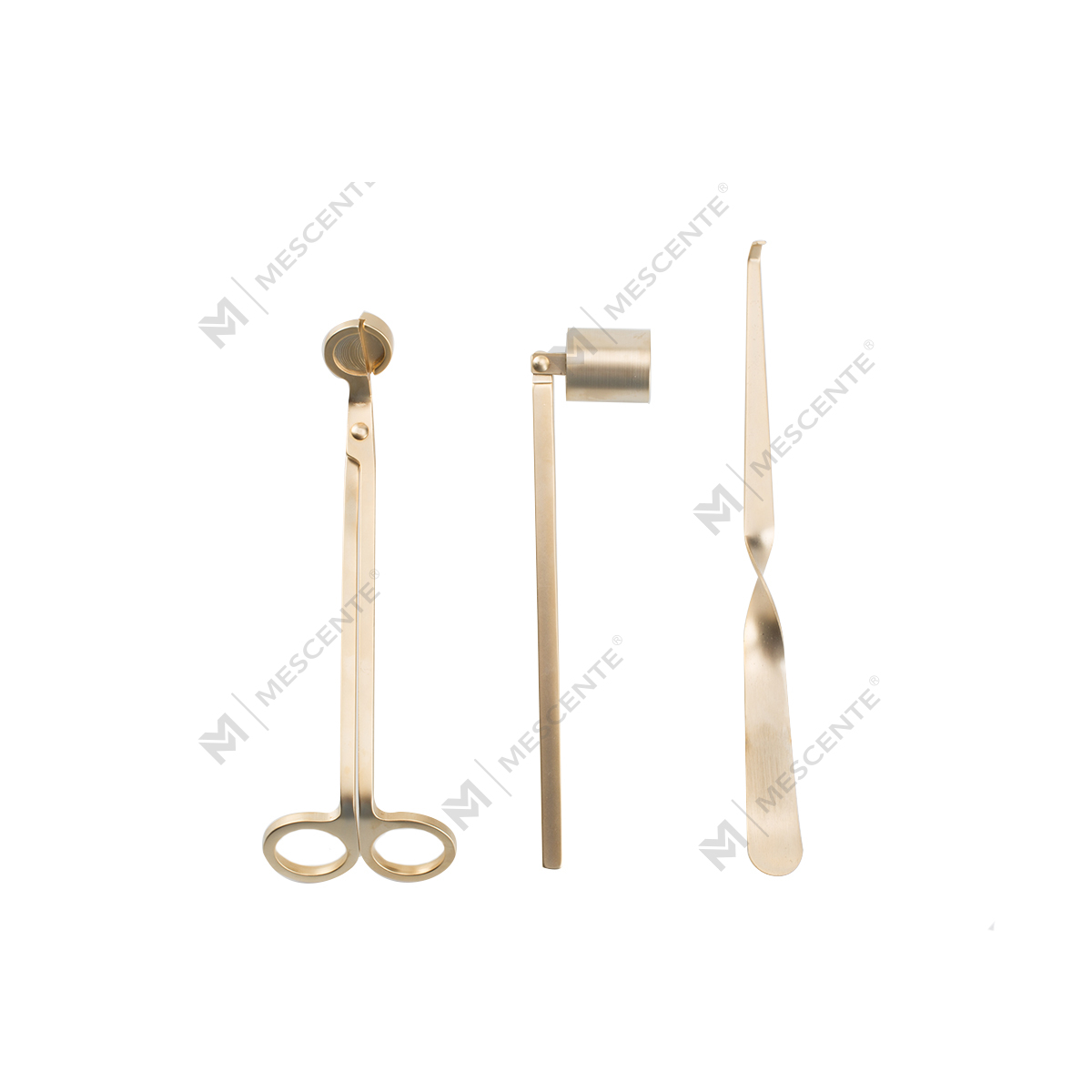 Snuffer Wick Coinneal Mescente Gold Set Le Bosca Bronntanais A991330-1