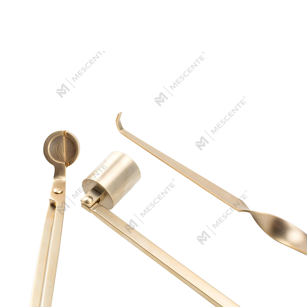 Snuffer Wick Coinneal Mescente Gold Set Le Bosca Bronntanais A991330-1