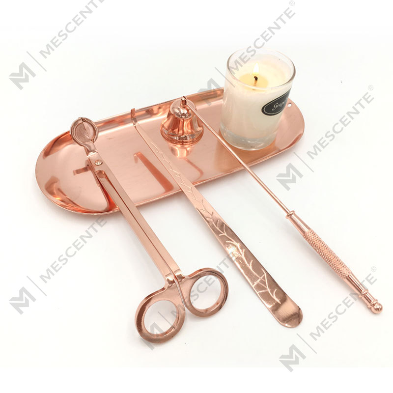 Mescente 4 In 1 Candle Snaoffer Wick Trimmer Dipper Set A99133-3