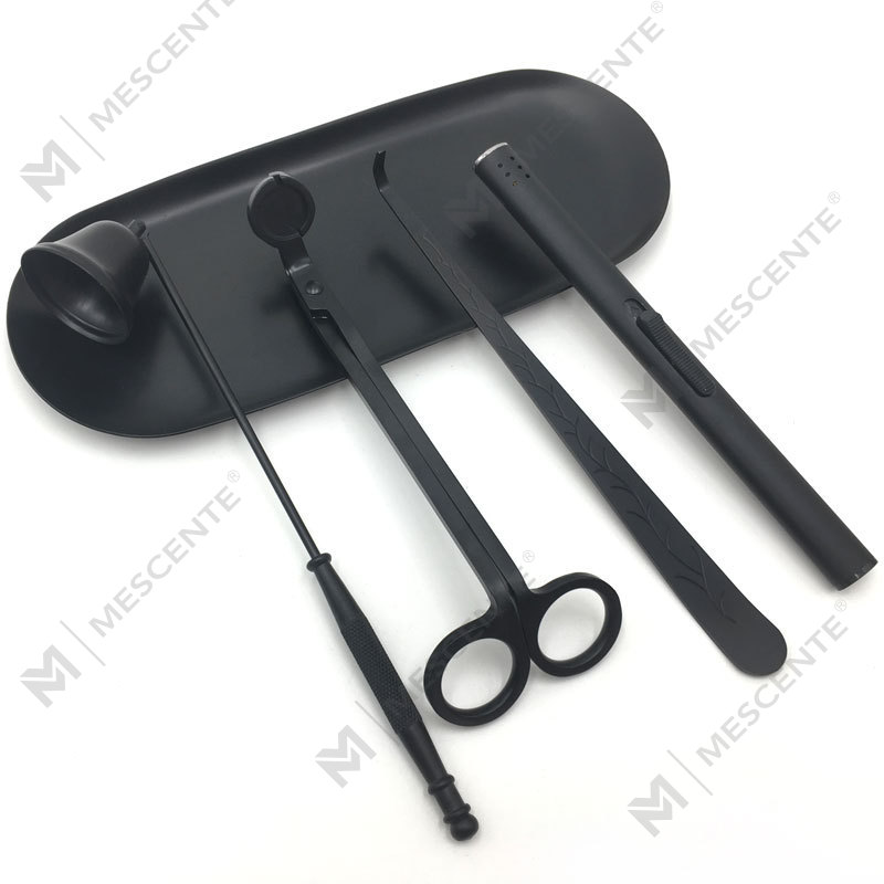 Mescente 4 In 1 Candle Snaoffer Wick Trimmer Dipper Set A99133-3