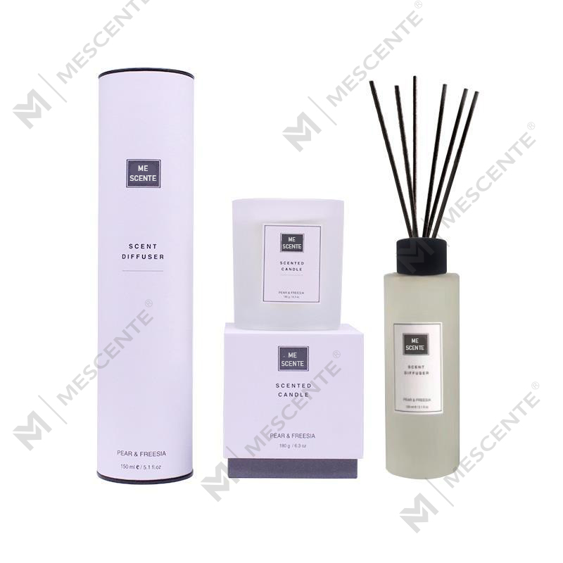 150ml Socrú Bronntanas Clúmháin Baile Diffuser Le Coinnle Scented A99189