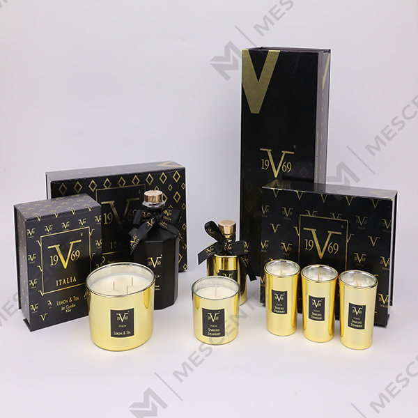 M&Scent Home Cumhráin Baile Bronntanas Difuser Reed Set Le Coinnle Scented A29260-2