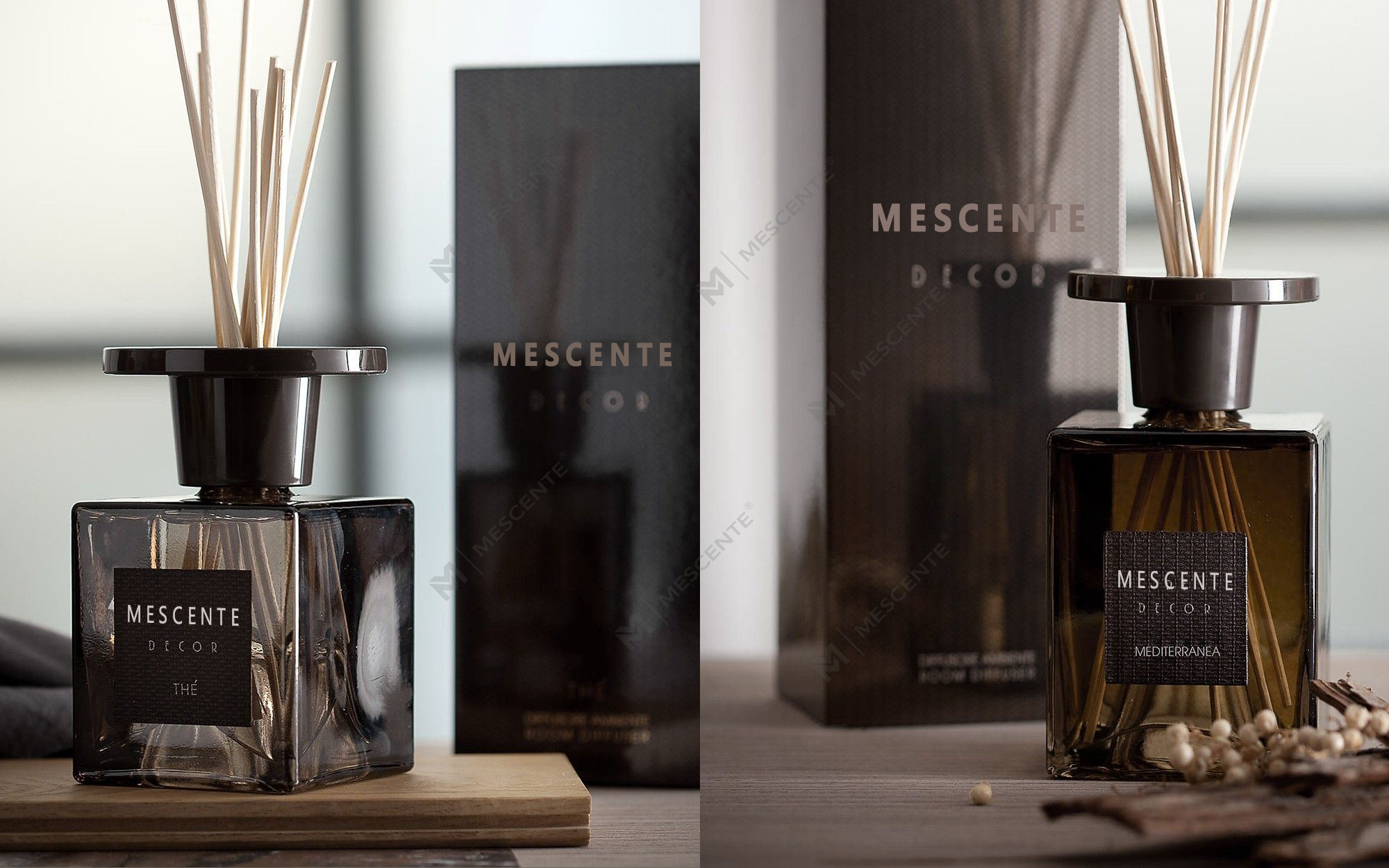 Mescente 2pk 120ml tacair difuser giolcach dandelion bán, tacair diffuser giolcach lipéad príobháideach