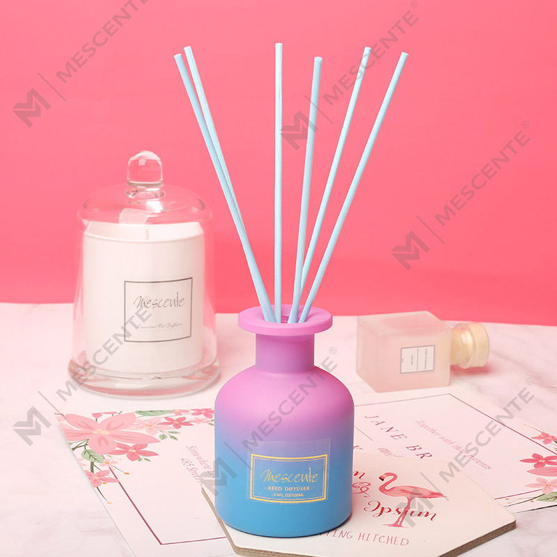 M&Scent lipéad príobháideach cruinn buidéal baile diffuser giolcach cumhráin