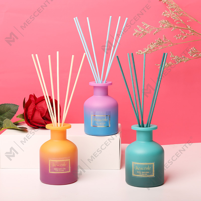 M&Scent lipéad príobháideach cruinn buidéal baile diffuser giolcach cumhráin