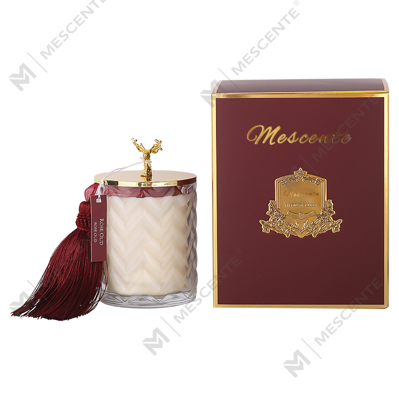 M&Scent Wholesales Coimeádán Lipéad Príobháideach Saincheaptha Coimeádán Cumhráin Aromatherapy cumhartheiripe Coinnle Soighe Aroma Le Criostail
