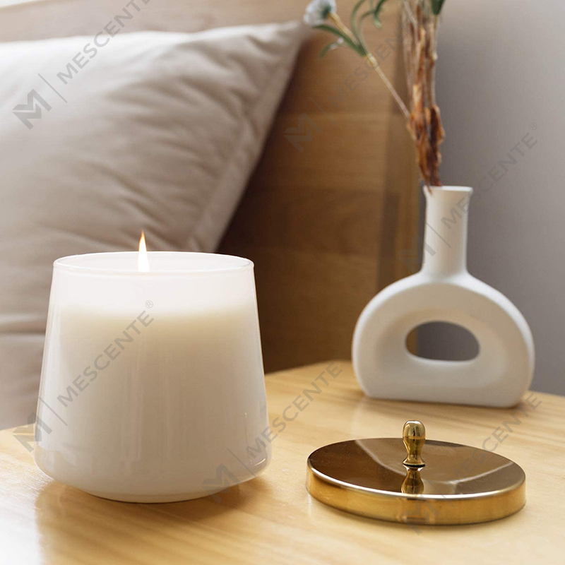 M&Scent 100% Leabhar Aromatherapy Nádúrtha Coinneal Soighe Scented don Bhaile, Coinnle Próca Móra Scented