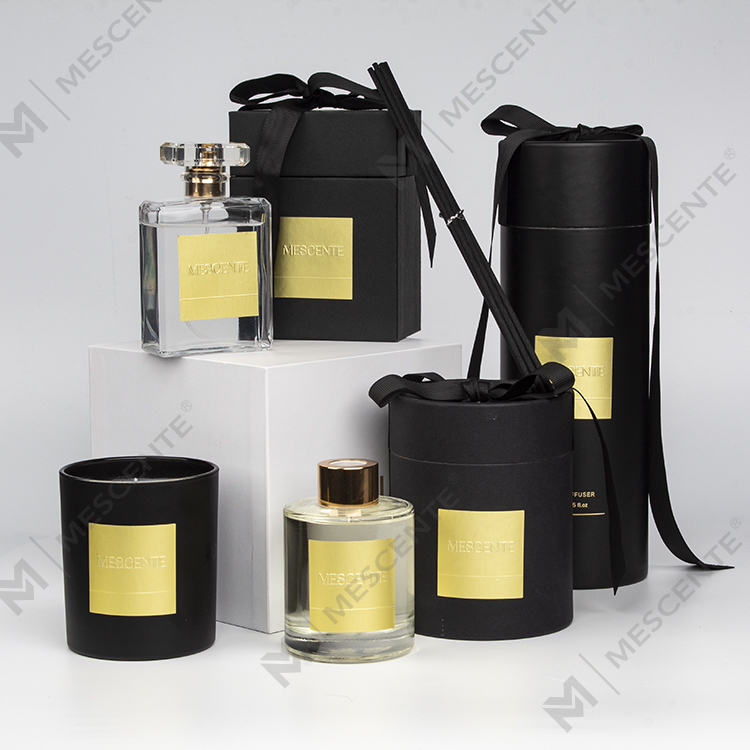 MScent custom  private label fragrance home air freshener reed diffuser sticks gift set