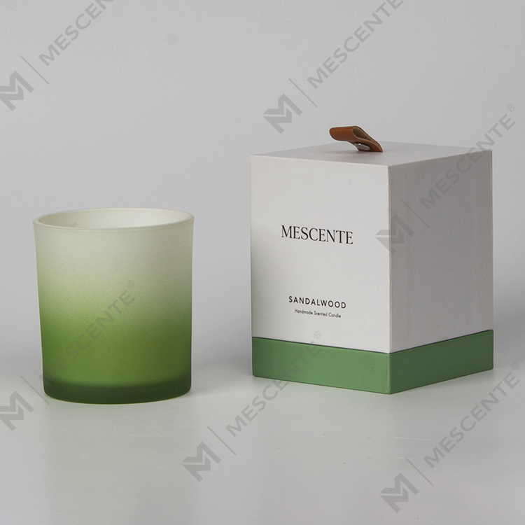 Grádán Frosted Gloine Candle Soighe Mór Scented