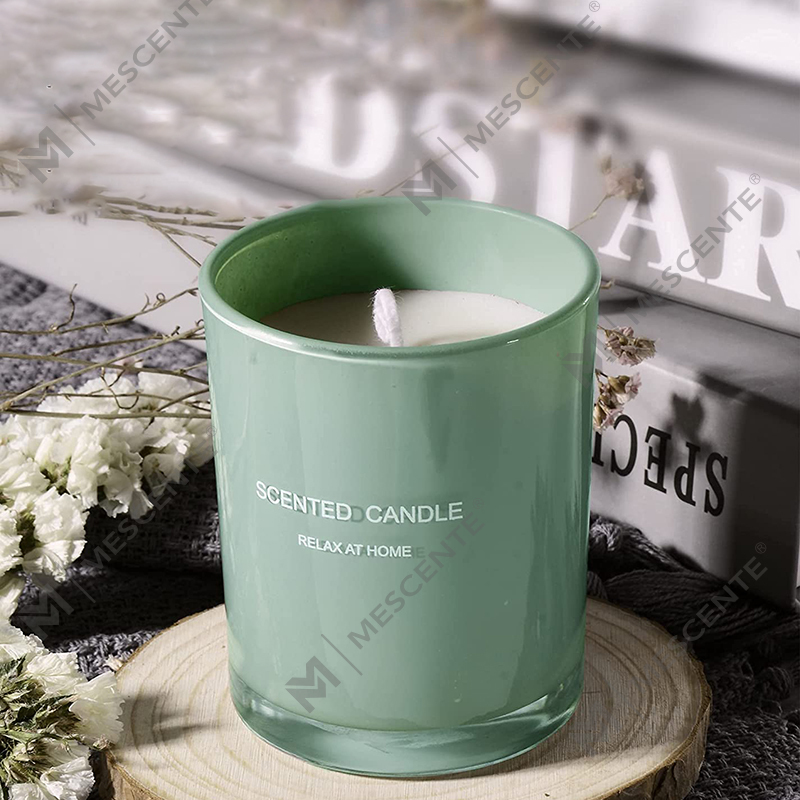 M&S cent Lemon Basil Scented Ola Giolcach Difuser agus Bronntanais Coinnle Scented le Bataí don Bhaile