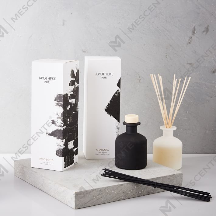 Só Mescente 180ml Buidéal Gloine Saincheaptha Diffuser Giolcach Ola Riachtanach Le haghaidh Óstáin