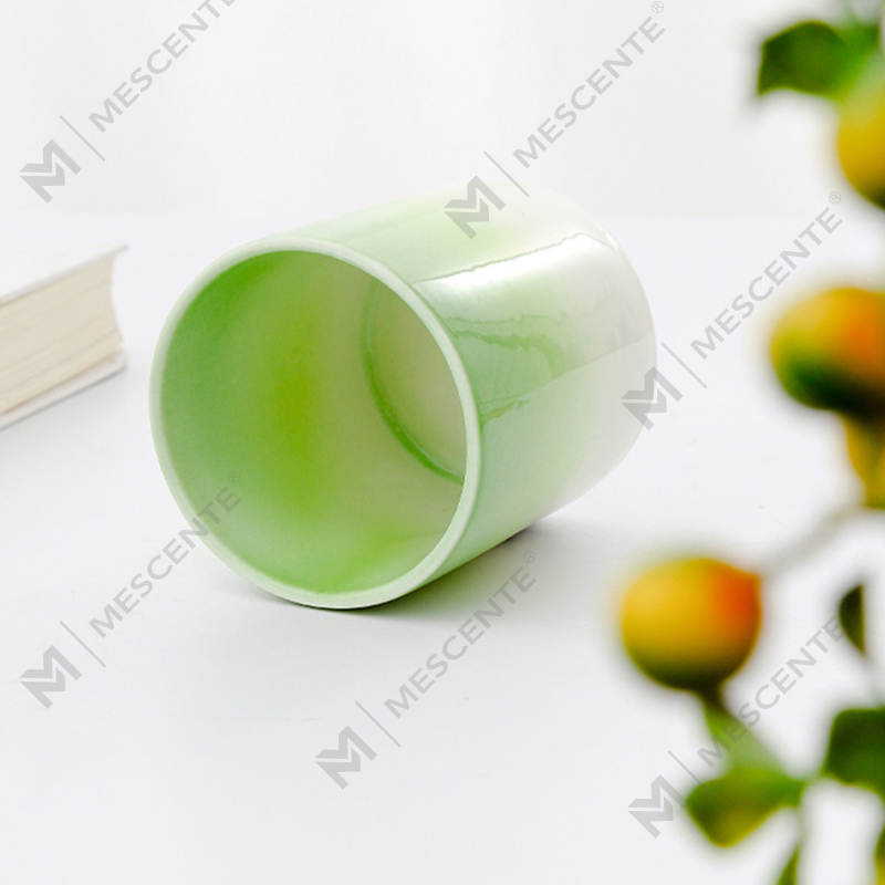 M&Scent Lipéad Príobháideach Maisiú Baile Coinnle Scented Chustaim I Prócaí Coinnle Ceirmeacha