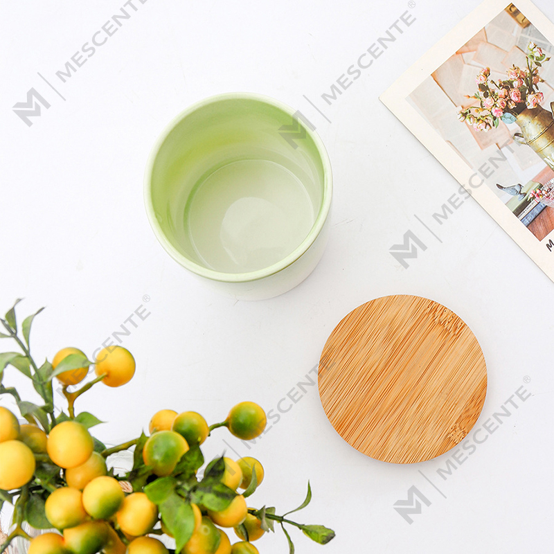 M&Scent Lipéad Príobháideach Maisiú Baile Coinnle Scented Chustaim I Prócaí Coinnle Ceirmeacha