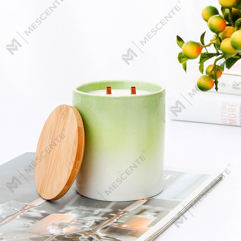 M&Scent Lipéad Príobháideach Maisiú Baile Coinnle Scented Chustaim I Prócaí Coinnle Ceirmeacha