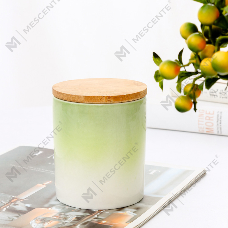 M&Scent Lipéad Príobháideach Maisiú Baile Coinnle Scented Chustaim I Prócaí Coinnle Ceirmeacha