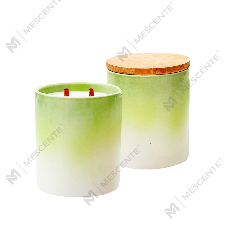 M&Scent Lipéad Príobháideach Maisiú Baile Coinnle Scented Chustaim I Prócaí Coinnle Ceirmeacha
