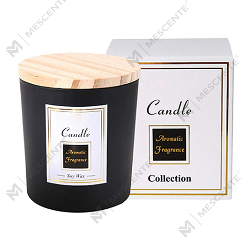 Coinnle soighe clóite lámhdhéanta M&Scent, coinneal éarthach mosquito sandalwood