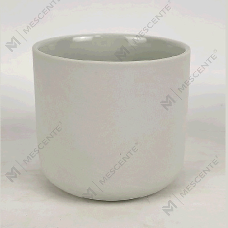 M&Boladh Mórdhíola Mórdhíola Saincheaptha Nua-Aimseartha Móra 3 Wick Silver White Cróca Coinnle Reoite Nollag Le Clúdach Bambú
