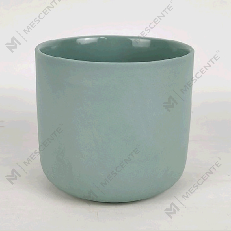 M&Boladh Mórdhíola Mórdhíola Saincheaptha Nua-Aimseartha Móra 3 Wick Silver White Cróca Coinnle Reoite Nollag Le Clúdach Bambú
