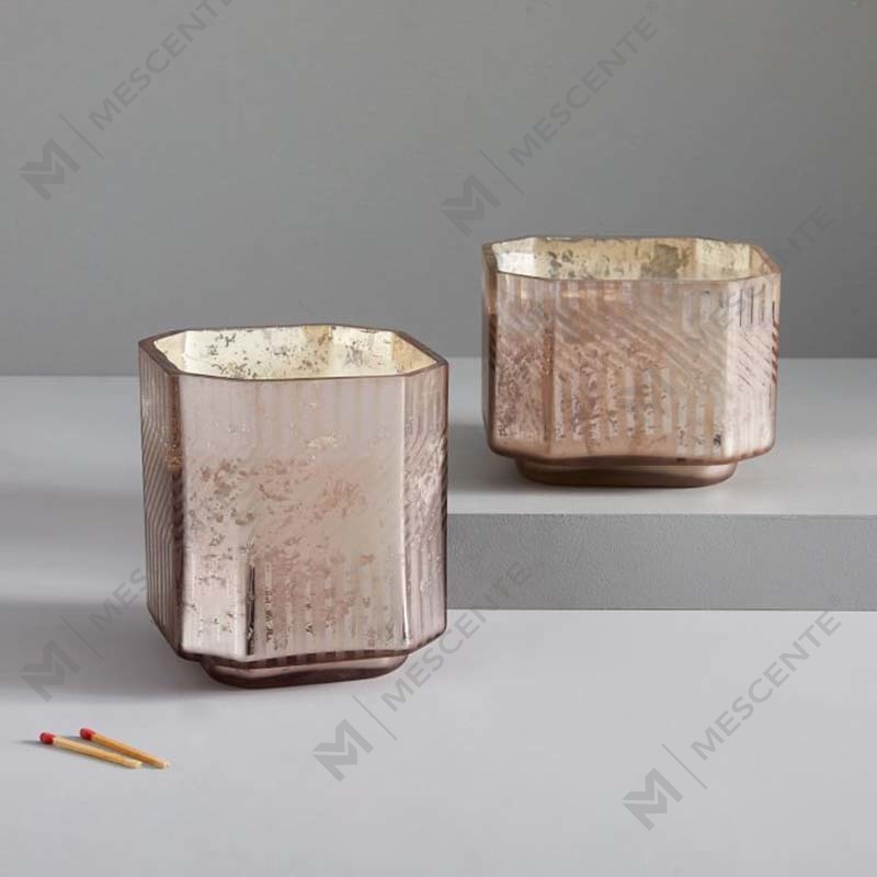Mórdhíol Saincheaptha Cheap Gloine Céir pairifín Reiligiúnach Deco Mearcair Coinnle Scented