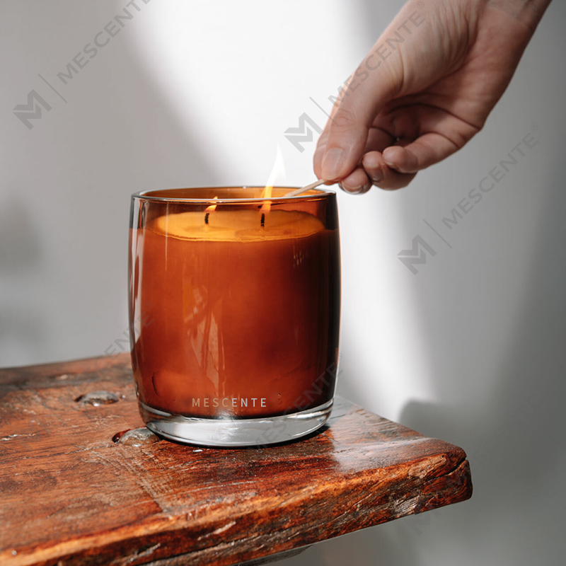 Lipéad Príobháideach Só Fanaile Coinnle Scented Starry Le Flick Adhmaid