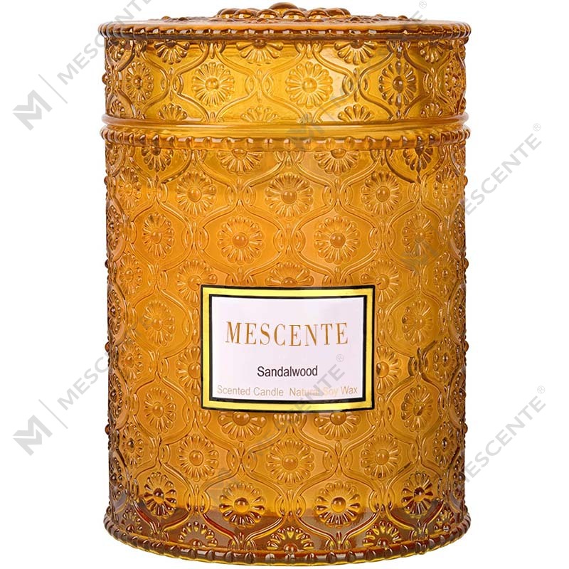 M&S cent Eucalyptus Spearmint Homemade Céir Soighe Céir Bláth Triomaithe Spá Candle