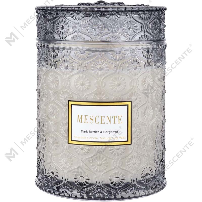 M&S cent Eucalyptus Spearmint Homemade Céir Soighe Céir Bláth Triomaithe Spá Candle