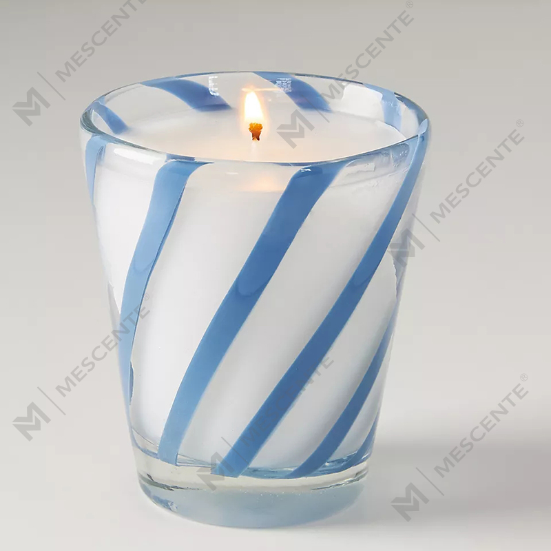 M&Scent Só Bán Céir Soighe Lógó Pearsantaithe Coinnle Scented Bainise