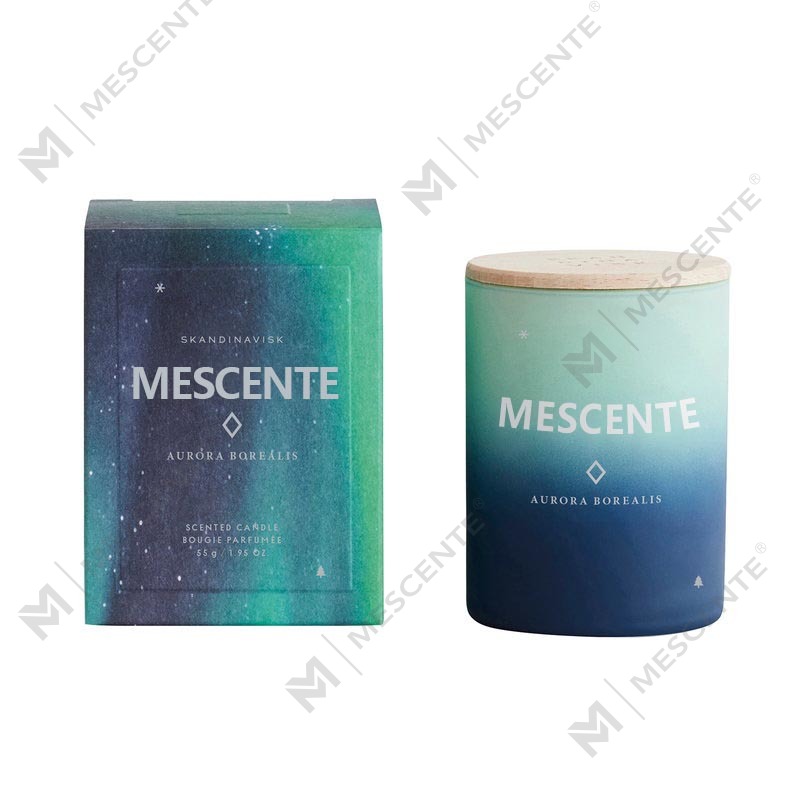 M&Scent Lipéad Príobháideach Saincheaptha Maisiú Tí Coinnle Scented I bPróca Gloine
