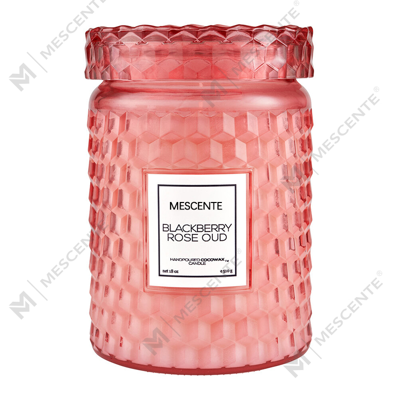 M&Scent Maisiú Nollag Chustaim Blackberry Rose Oud Icon Candle