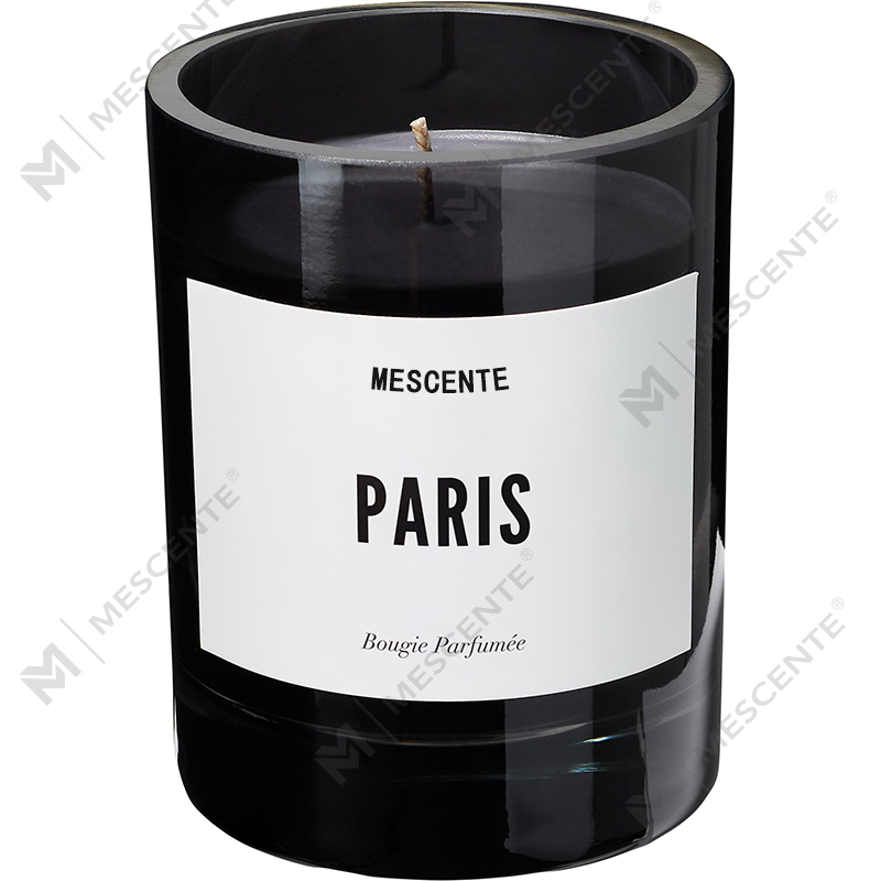 M&Scent Só Mórdhíola Lipéad Príobháideach Black Lógó Pearsantaithe Coinnle Scented