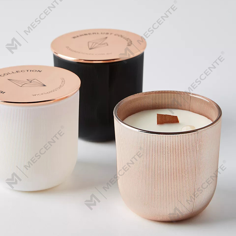 Mórdhíol Marmar Só Shiny Lógó Crystal Infused Gem Chakra Aromatherapy Scented Soy Wax candles