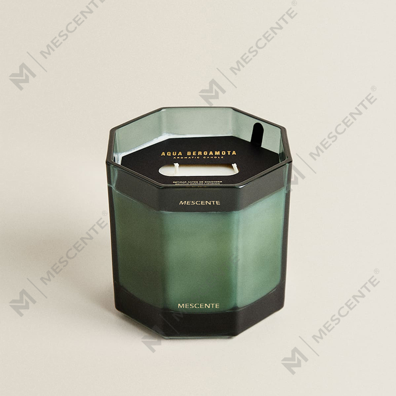 M&Scent Monarcha an Chustaim Próca Gloine Lipéad Príobháideach Próca Gloine Nádúrtha Céir Soighe Coinnle Scented