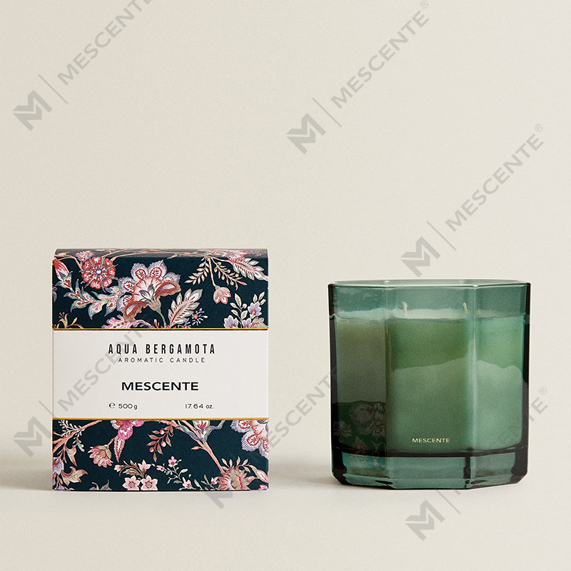 M&Scent Monarcha an Chustaim Próca Gloine Lipéad Príobháideach Próca Gloine Nádúrtha Céir Soighe Coinnle Scented