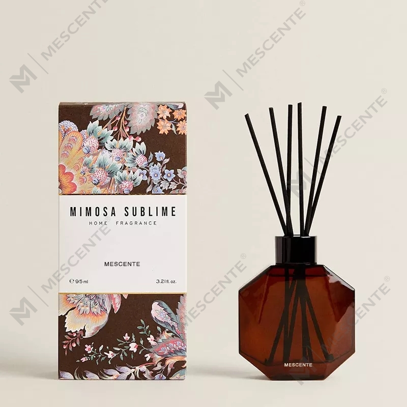 Lipéad príobháideach só saincheaptha M&Scent 200ml 500ml difuser giolcach baile le bosca